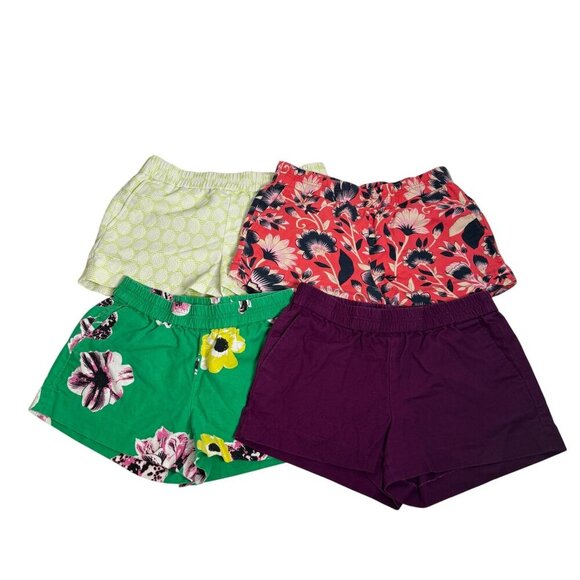 J.Crew Factory Womens Bundle of 4 Shorts Linen Cotton Size 6 - Picture 2 of 12